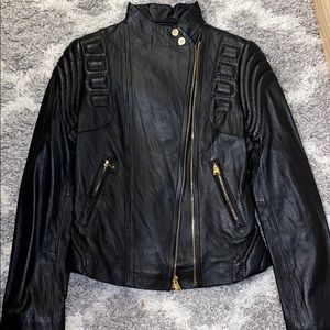 Leather jacket XS
